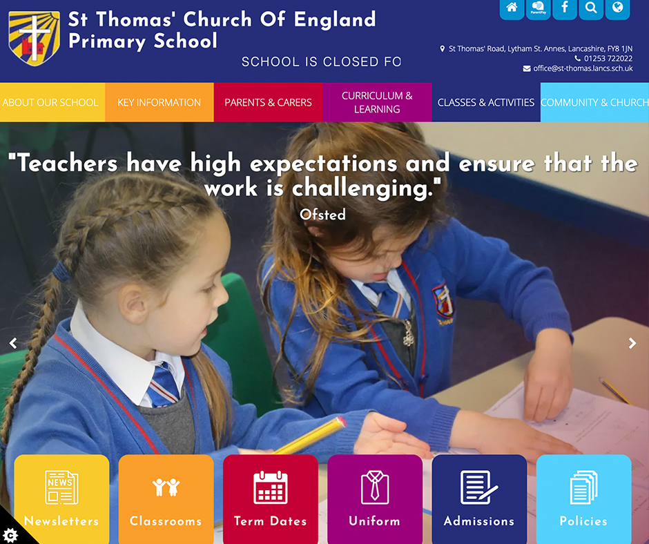 St Thomas' Church Of England Primary School