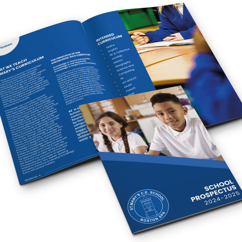 school prospectus design