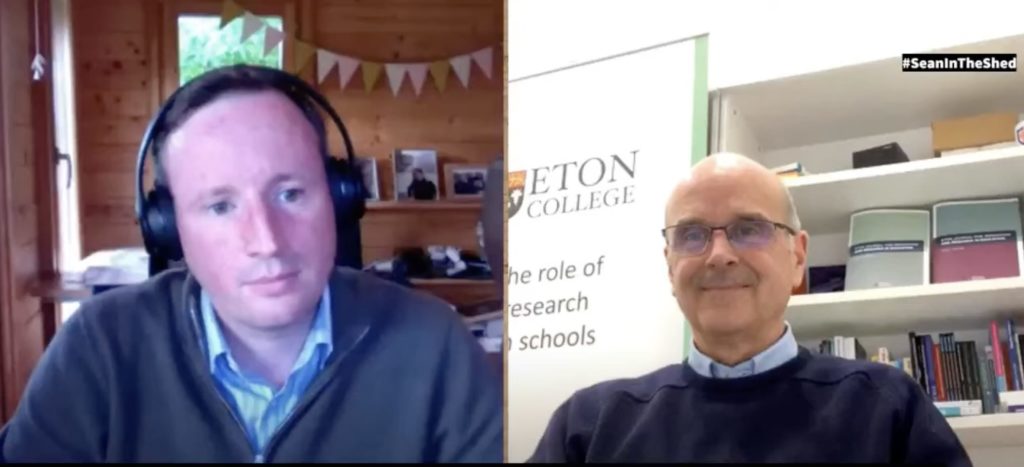 Sean Gilligan talks to Jonnie Noakes, Director of Teaching and Learning, Eton College