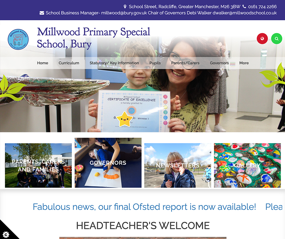 Millwood Primary Special School, Bury